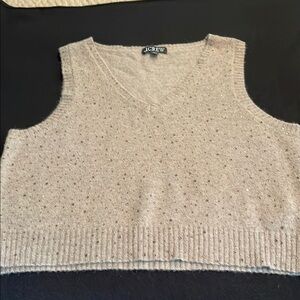 Jeweled Sweater Vest by J. Crew